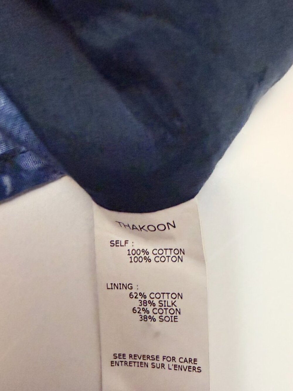 THAKOON Indigo Shirt Dress Skort Romper Shibori Tie Dye Long Sleeve Size 2 - Picture 6 of 11